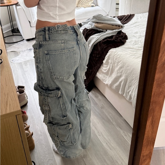 Zara baggy cargo jeans - Picture 2 of 5